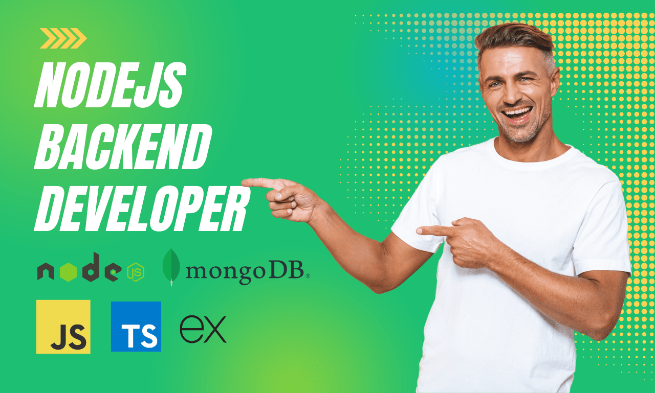 I will be your Node.js backend developer
